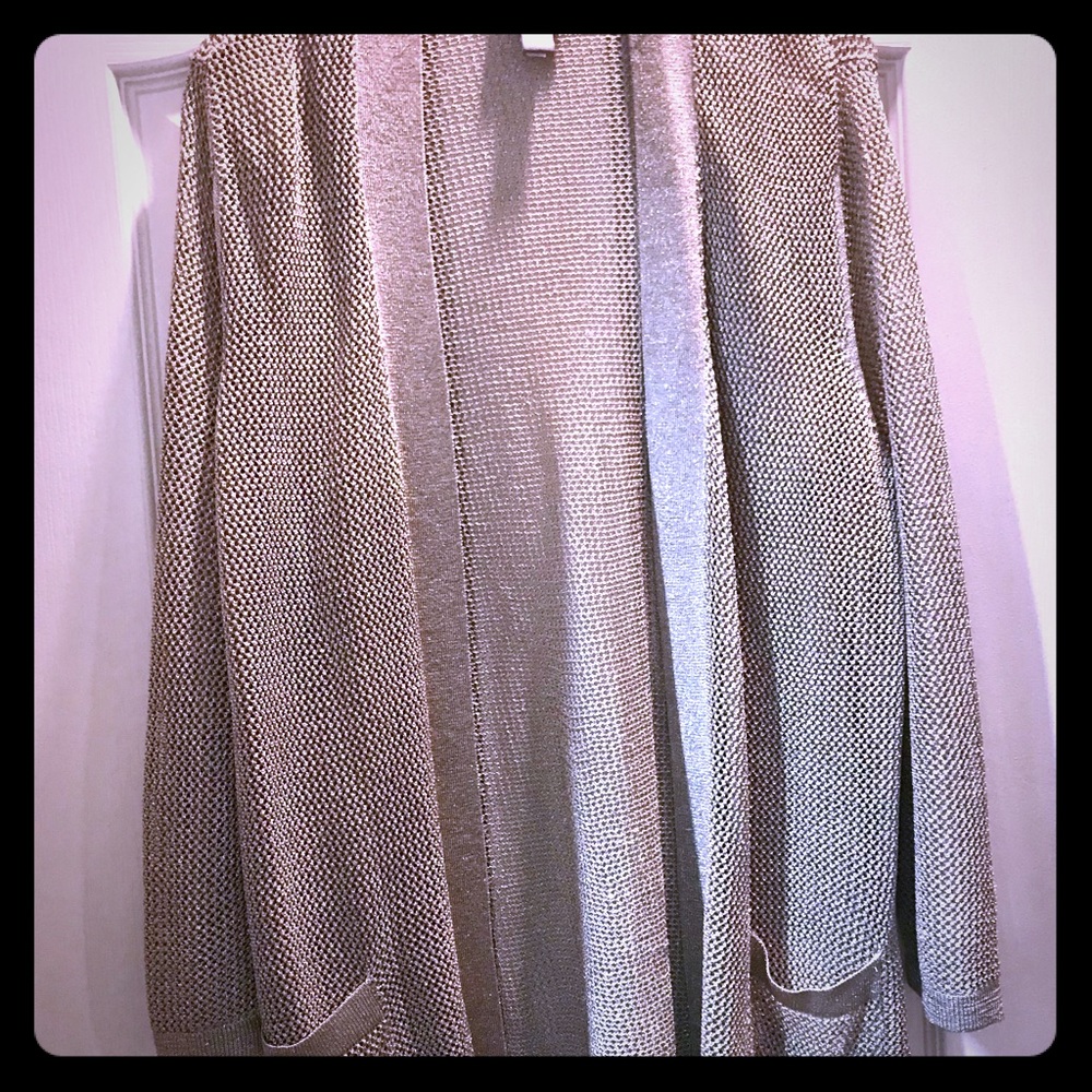 Gold cardigan